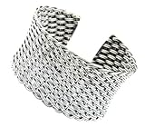 Samuel B 925 Sterling-silver Weave Design Bangle