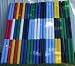 2-Stripe Colored 10ft Rails/Poles Wood Horse Jumps
