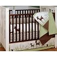 Willow Organic 4 Piece Baby Crib Bedding Set by Kidsline