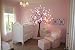 Large Wall Tree Nursery Decal Dogwood Magnolia Cherry Blossom Flowers #1116 (7 Feet Tall)