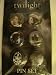 Twilight 6 Pin Set Featuring Edward, James, & Bad Vamps