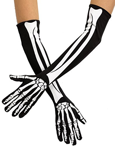 Skeleton Opera Gloves
