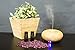 Mammoth Air Purifier Serenity® Aromatherapy Essential Oil Ultrasonic Diffuser & Humidifier 135mL with LED, Cool Mist, Whisper Quiet, Green Scented Essential Oil Fragrance Scent Spa Diffusers with Replacement Warranty - light Wood / Bamboo