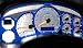 Nu Image SS100 Stainless Steel Collection Series Gauge Face