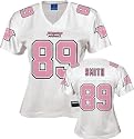 Steve Smith White Reebok Fashion Carolina Panthers Women's Jersey