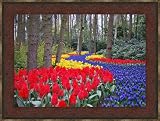 12x16 / 12 x 16 Picture Frame Antique Silver w/ Red .. 1.5'' wide
