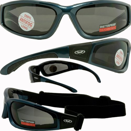 TRIUMPH GLASSES TO GOGGLES FOAM PADDED MOTORCYCLE ATV SPORTS EYEWEAR