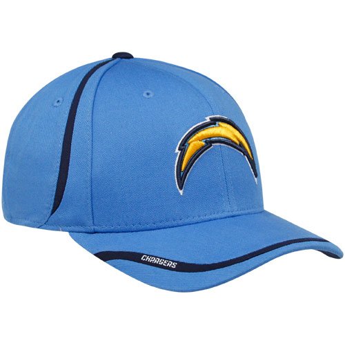 NFL Men's End Zone Structured Adjustable Hat - ND92Z (San Diego Chargers, One Size Fits All)