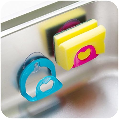 Kitchen Supplies Cleaning Sponge Absorbing Wall Rack Sink Drain and Aircraft Debris Racks Sucker