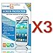 CoverON® 3 Pack Transparent LCD Clear Screen Protector Shield for ZTE Prelude / Avail 2