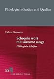 Schoeniu wort mit süezeme sange