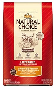 NATURAL CHOICE Large Breed Senior Chicken, Whole Brown Rice and Oatmeal Formula - 30 lbs. (13.61 kg) NATURAL CHOICE Large Breed Senior Chicken, Whole Brown Rice and Oatmeal Formula - 30 lbs. (13.61 kg)