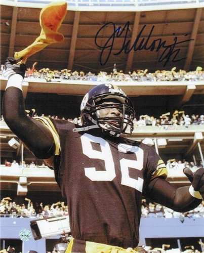 Jason Gildon Autographed/Hand Signed Pittsburgh Steelers 8x10 Photo