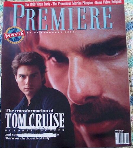 Premiere February 1990 - Tom Cruise