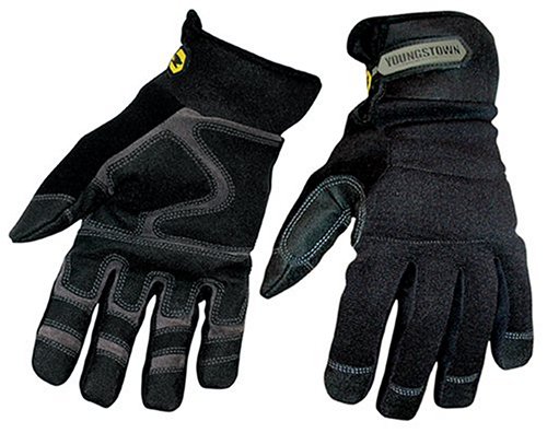 Childrens Toyshop  Outdoor Living : Youngstown Equipment Co 03-3450-80-L Waterproof Winter Plus Performance Glove Large, Black