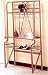 Kitchen & Housewares : Bronze Stone Finish Wrought Iron Baker's Wine Rack Shelf