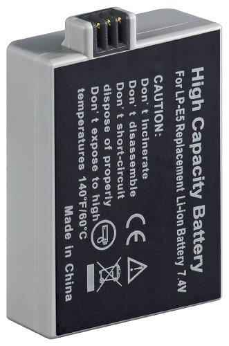 Tecxus Ersatzakku f&uuml;r Canon LP-E5 (800mAh) Preisvergleich