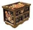 Glass chest of drawers, 'Renaissance'