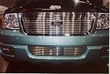 03-06 FORD EXPEDITION POLISHED ALUMINUM UPPER GRILLE