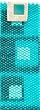 Bracelet: Blue Squares