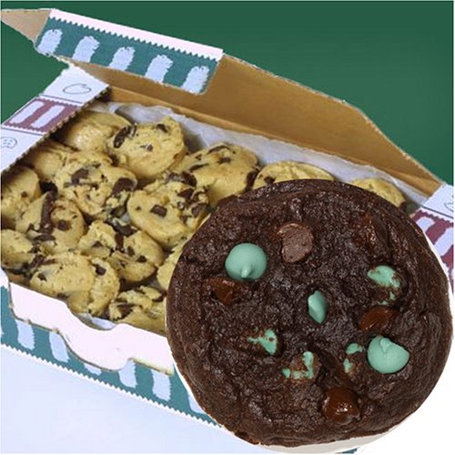 Chippery Gourmet Chocolate Mint Chip Cookie Dough - Two, 48 ct., 1 oz. Pre-portioned Boxes by Chippery