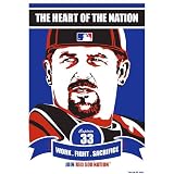Sports Propaganda Boston Red Sox Jason Varitek Limited Edition Screen-Print