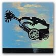 Spurs by Adam Lewis 12"x12" Art Print Poster
