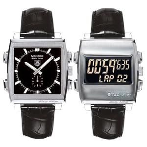 TAG Heuer Men's Monaco 69 Ana-Digi Chronograph Watch #CW9110.FC6177