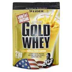 Weider Proteinpulver Gold Whey, Vanille, 2000 g