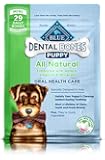Blue Buffalo Blue Bones Mini Size Dental Chews for Puppies, 12 Ounce Bag