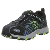 Stride Rite Toddler D-Fly H&L Sneaker,Navy/Green Flash,6.5 XW US Toddler