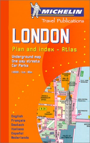 Michelin London Mini-Spiral Atlas No. 2034 (Michelin Maps & Atlases)