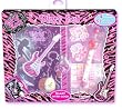 Childrens Diary, Hot Pink and Zebra Girls Rock Diary with Lock and Keys, Secret Journal Best Seller Tween Gift. Stickers and Pen