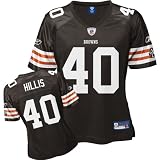 Reebok Cleveland Browns Peyton Hillis Women's Replica Jersey Medium