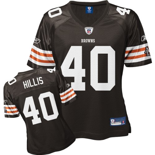 Reebok Cleveland Browns Peyton Hillis Women's Replica Jersey Large