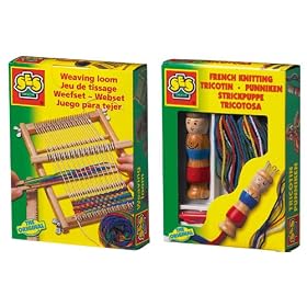 SES Weaving Loom & French Knitting (2 Box Set)