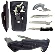 4 in 1 Hunting Knife Set - Blade, Knife, Axe, and Saw (fls)