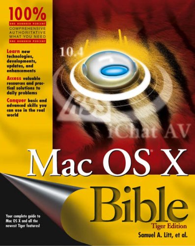 Childrens Toyshop  Books : Mac OS X Bible Tiger (Bible (Wiley))