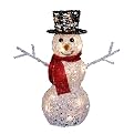 Ice Crystal Snowman - 14"