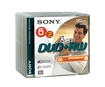 Sony 8cm DVD+RW 6x2 Jewel Case