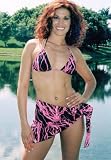 Swimwear Wrap -Print Nylon Lycra Cover up