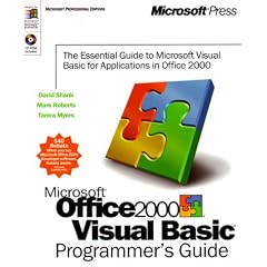 Microsoft Office 2000/Visual Basic Programmer's Guide (Microsoft Professional Editions)