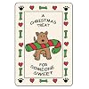 CRUNCH CARD - EDIBLE CARD - "CHRISTMAS TREAT"