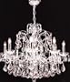 Jewelry Eight Light Crystal Chandelier by James R. Moder