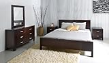 Abbyson Living Capri-5000-BC-2 Porter Bedroom Collection with Dresser Mirro ....
