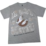 Ghostbusters Sporty Ghost We're Ready to Believe You Mens T-Shirt