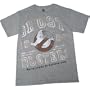 Ghostbusters Sporty Ghost We're Ready to Believe You Mens T-Shirt, Medium