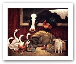 All My Friends by Lowell Herrero 9.5"x7.5" Art Print Poster