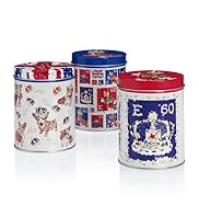 Coronation Tea, Coffee & Sugar Tins