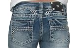 Womens Bootcut Jean in Lt 24 by Miss Me 512XR%2BpDgNL. SL160 Womens Bootcut Jean in Lt 24 by Miss Me